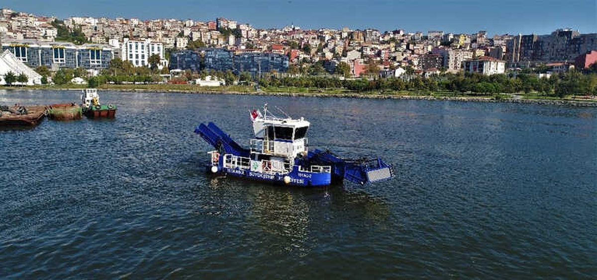 Havadan Görüntülenen Haliç, Tabiat Parklarını Aratmadı