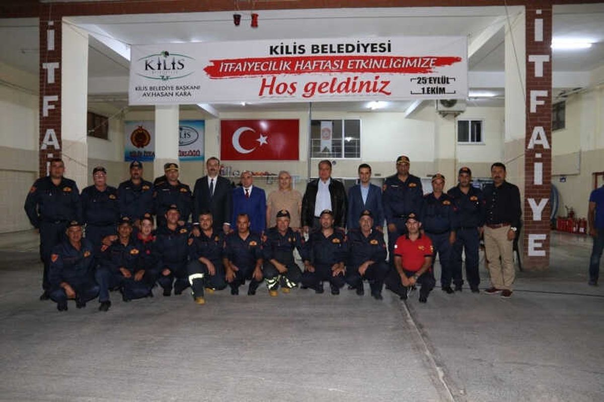 Protokol Üyeleri İtfaiyeciler ile Bir Araya Geldi