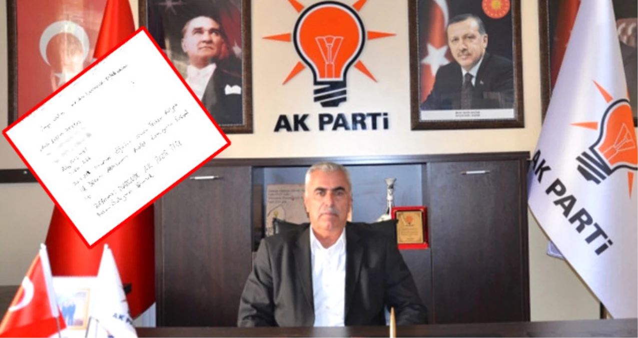 Torpil Faksını CHP Milletvekiline Attığı İddia Edilen Ak Parti İlçe Başkanı: Faksla Alakam Yoktur