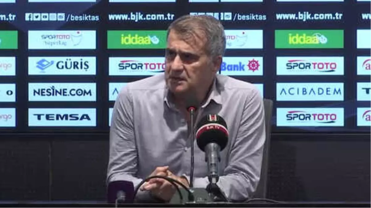 Beşiktaş - Kayserispor Maçının Ardından - Şenol Güneş (2)