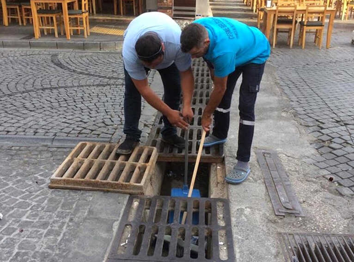 Çeşme\'de Fırtına ve Aşırı Yağış Hazırlığı