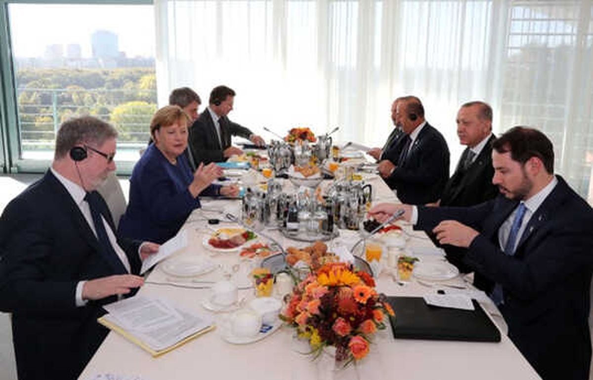 Cumhurbaşkanı Erdoğan-Merkel Kahvaltıda Buluştu