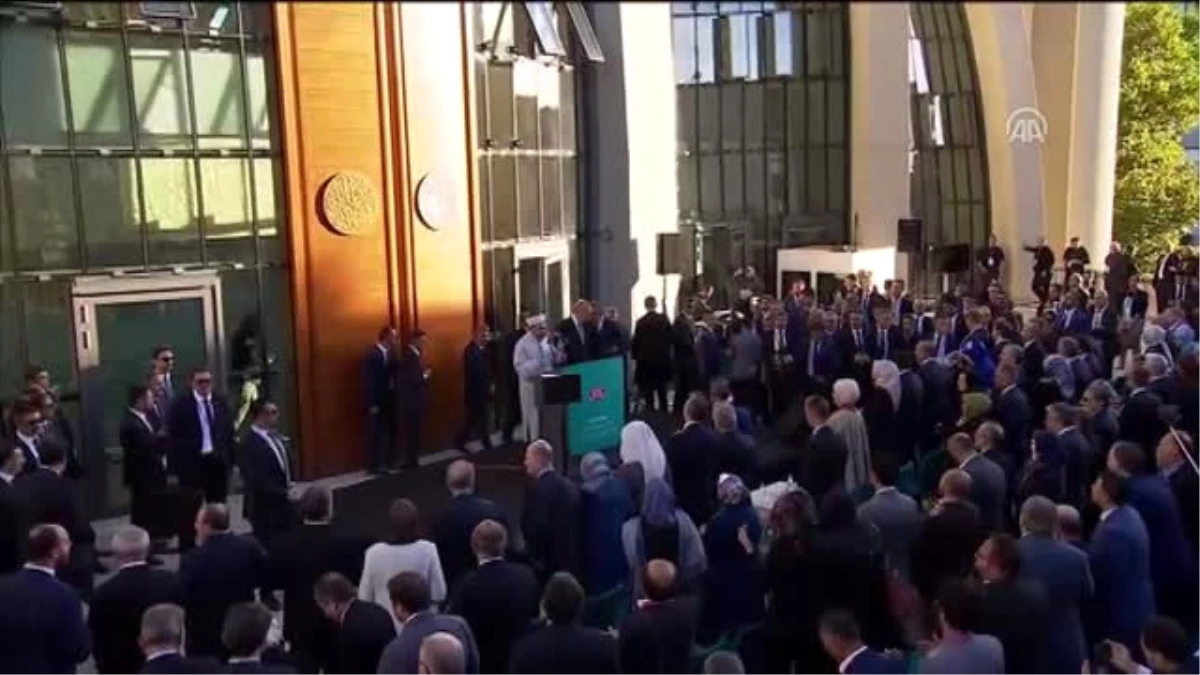 Ditib Merkez Camisi Açılışı - Diyanet İşleri Başkanı Ali Erbaş\'ın Duası