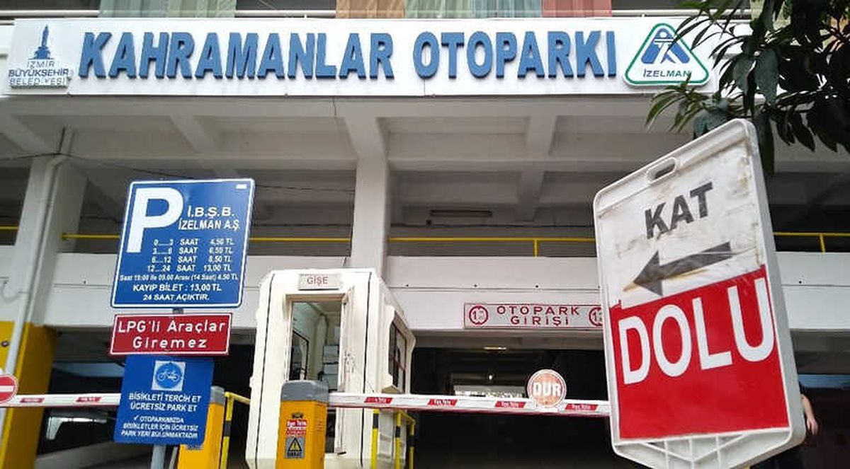 Kapalı Otoparklarda "Kasırga" Doluluğu