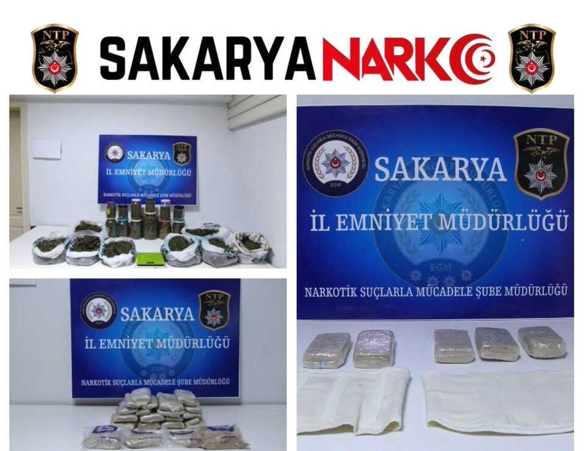Sakarya\'da 9 Ayda 97 Uyuşturucu Kaçakçısı Tutuklandı
