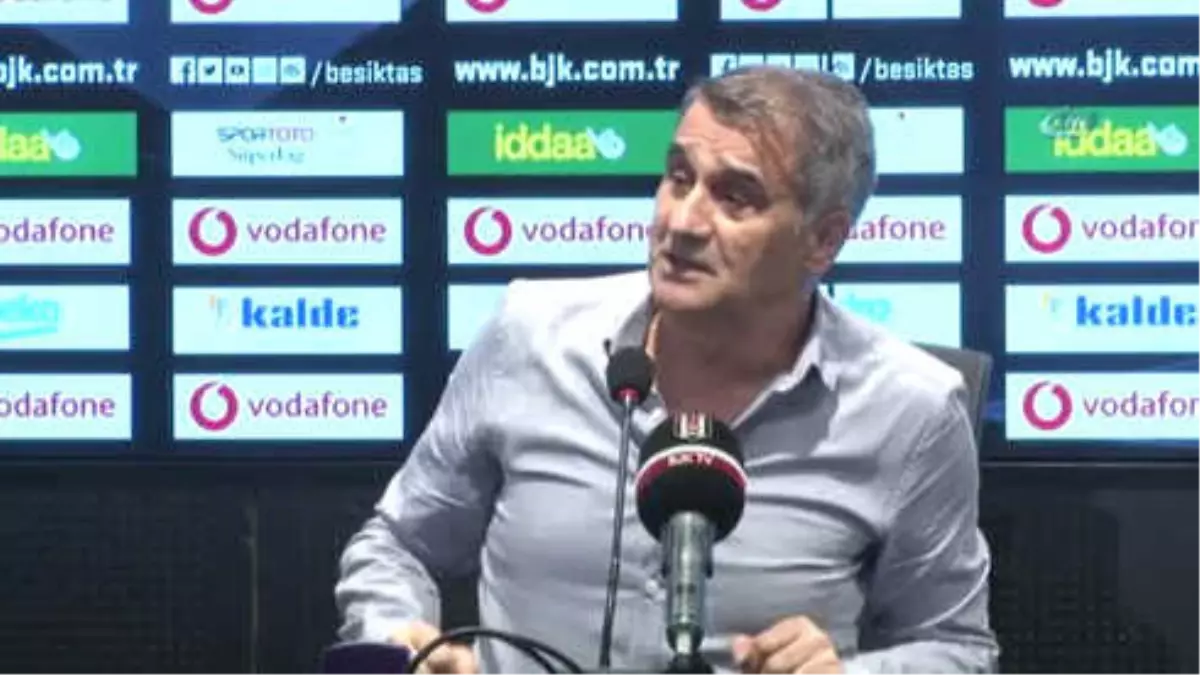 Şenol Güneş: "Tek Pasla Oynadığımız Zaman Çok İyiyiz" -2-