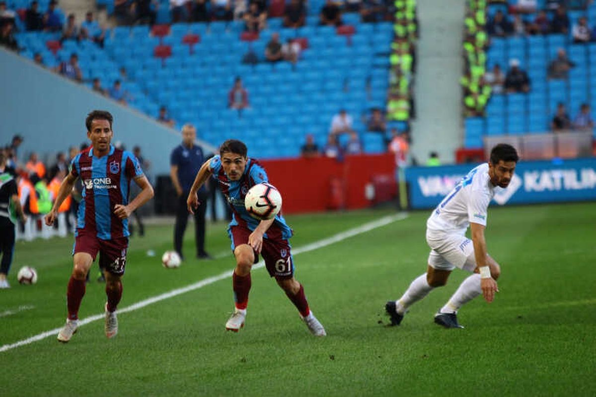 Trabzon\'da İlk Yarıda 3 Gol
