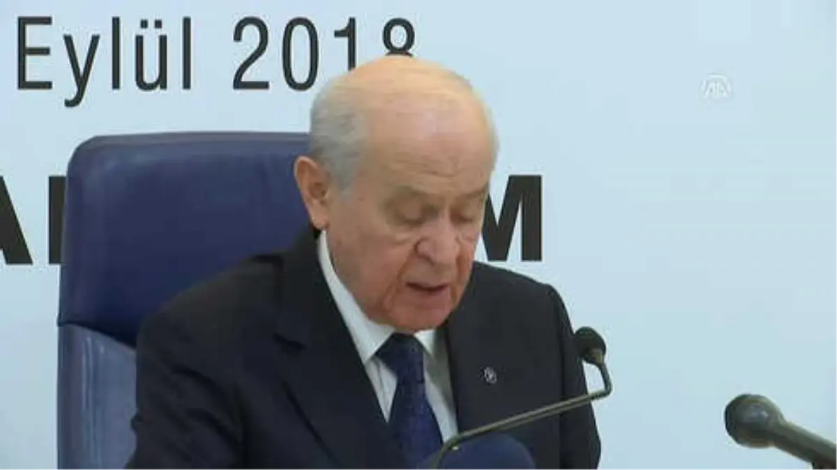 Bahçeli: "İttifak Başka, Teklifimiz Başkadır"