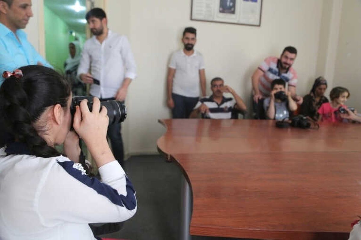 Basın Mensupları Engellilere Bir Araya Geldi