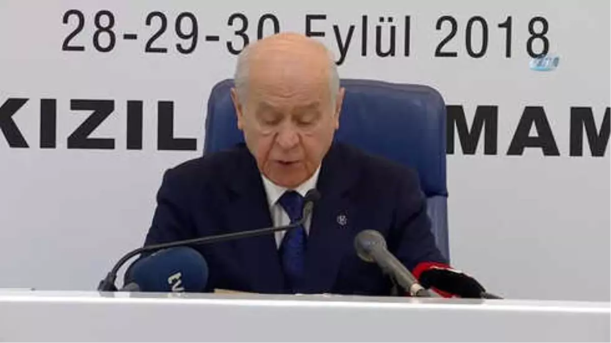 Devlet Bahçeli: "İstanbul\'dan Aday Çıkarmayacağız"