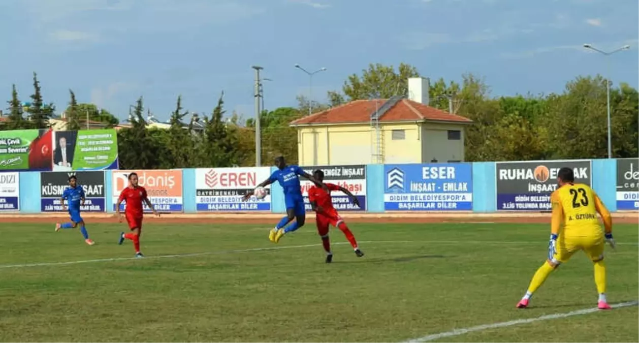 Didim Belediyespor: 1 Manavgat Belediyespor: 2