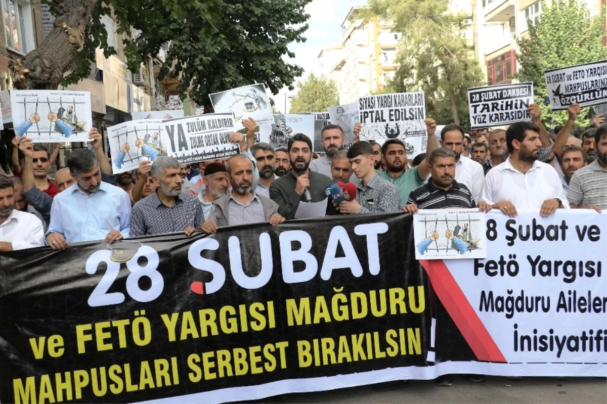 Diyarbakır\'da 28 Şubat ve Fetö Mağdurlarının Adalet Talebi