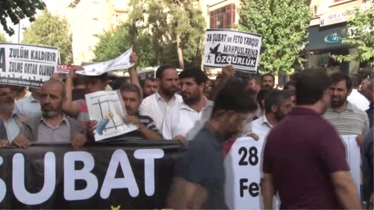 Diyarbakır\'da 28 Şubat ve Fetö Yargısı Mağdurlarının Adalet Talebi