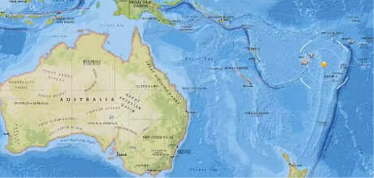 Fiji\'de 6.6 Büyüklüğünde Deprem