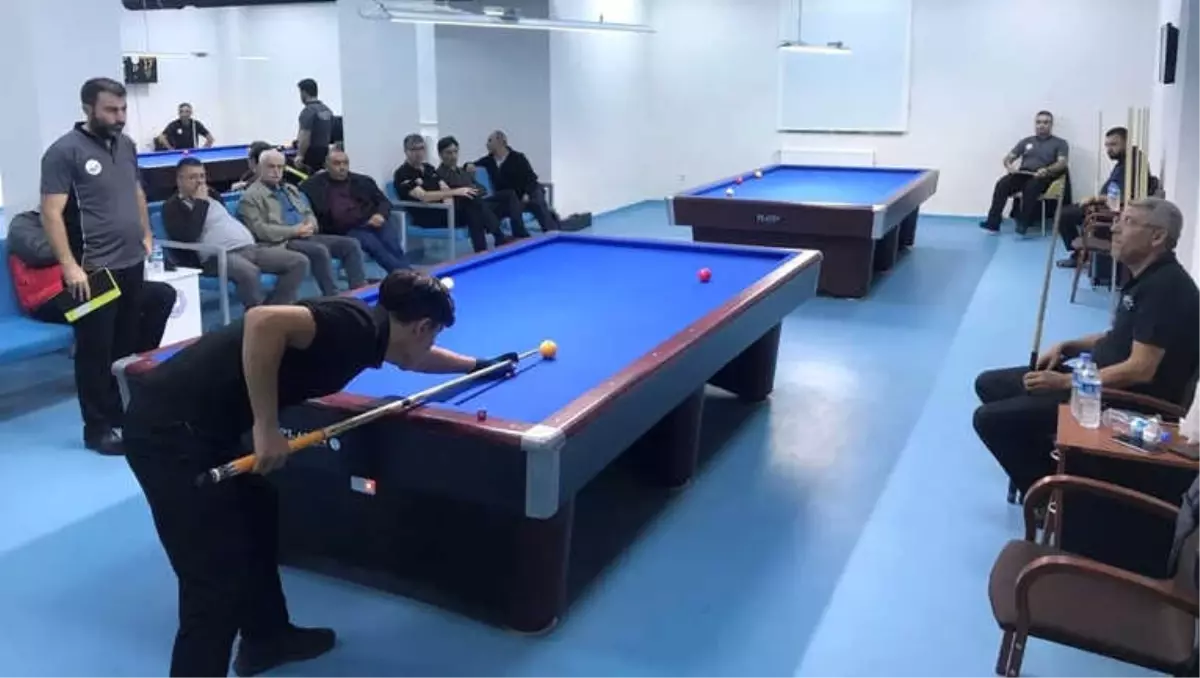 Batı Karadeniz Bilardo Şampiyonası Düzce\'de Yapıldı