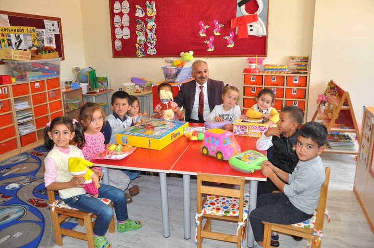 Dinçer\'den Mezun Olduğu Arslanköy İlköğretim Okuluna Yardım