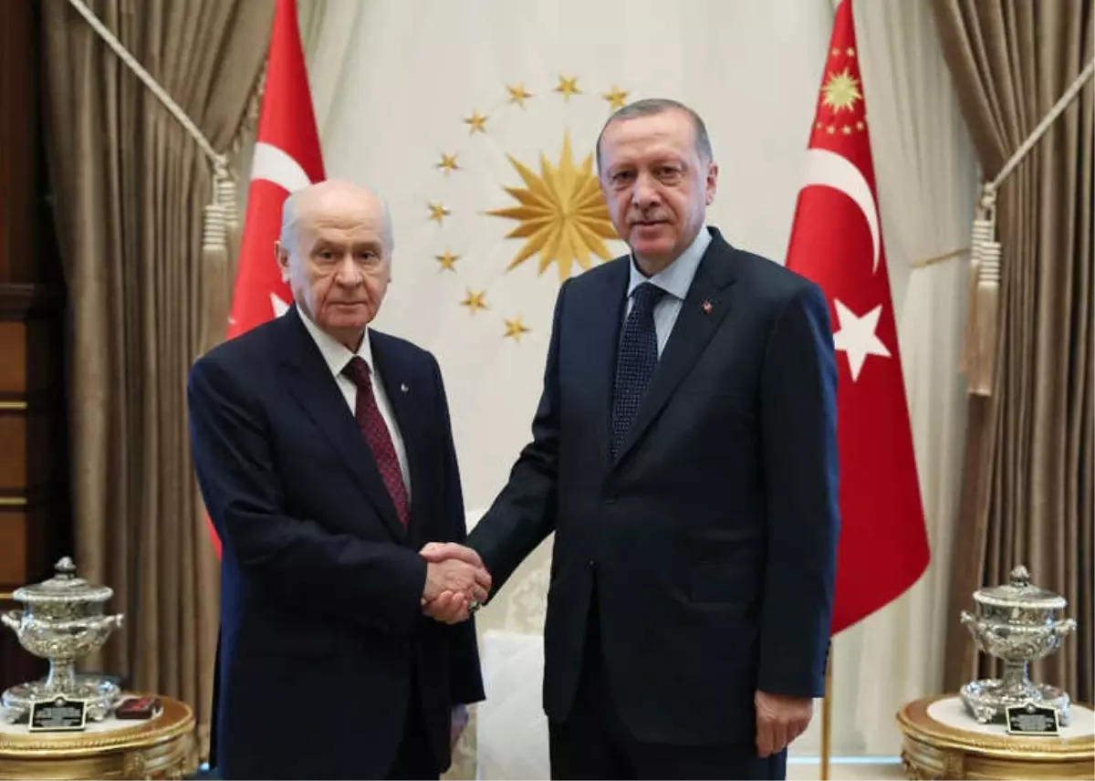 Erdoğan Bahçeli\'yle Bir Araya Geldi