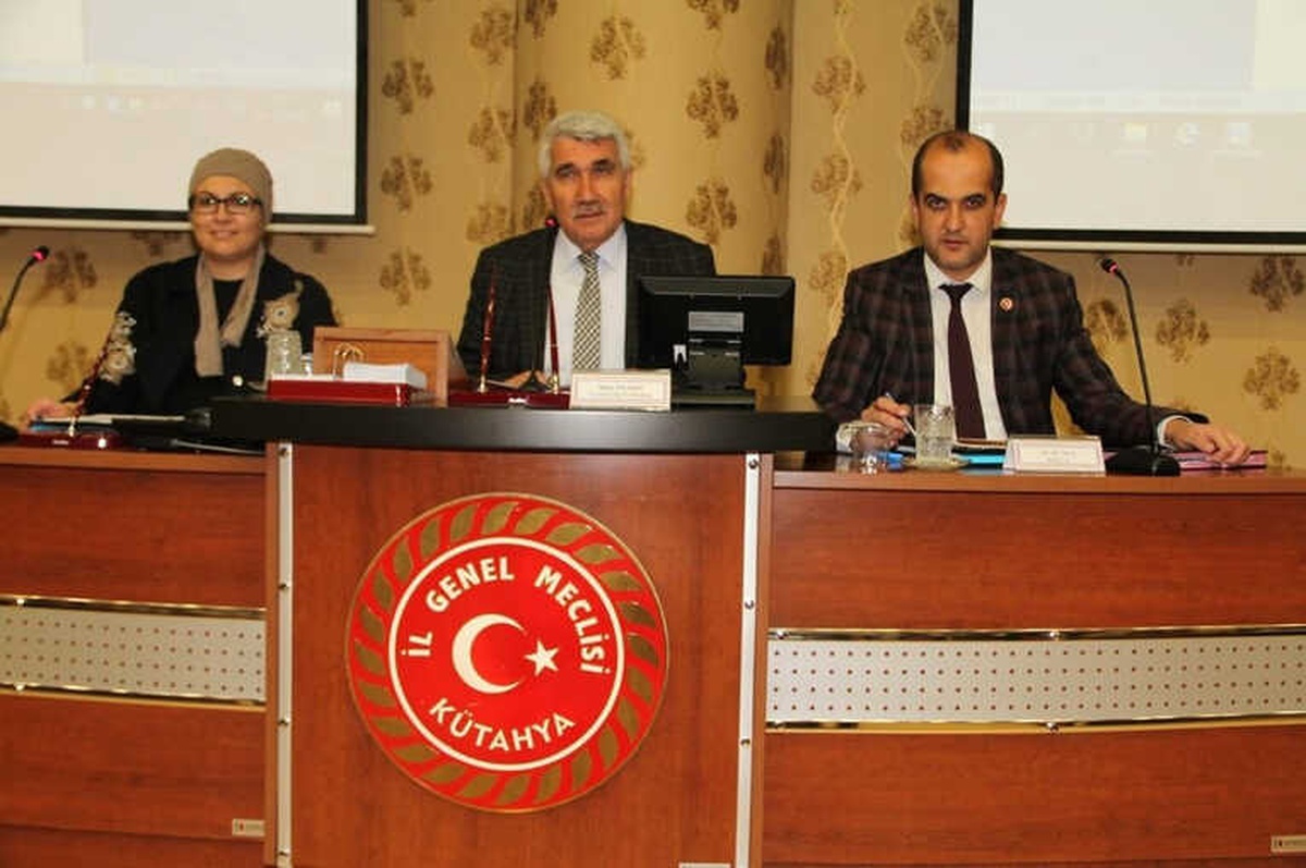 Kütahya İl Genel Meclisi\'nin Ekim Ayı Toplantıları Başladı