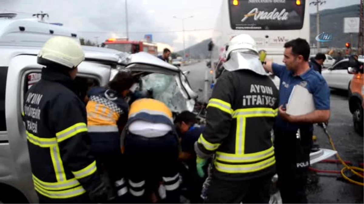 Söke\'de Trafik Kazası: 2 Ağır Yaralı