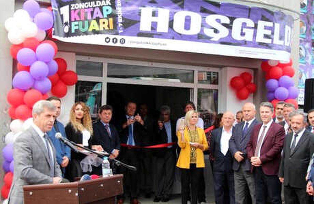 Zonguldak 1\'inci Kitap Fuarı Açıldı
