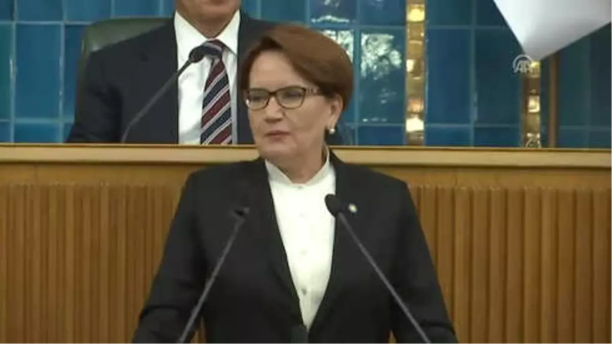 Akşener: "İyi Parti Grubu Aynı Zamanda Bir Turnusol Kağıdı Olacak"