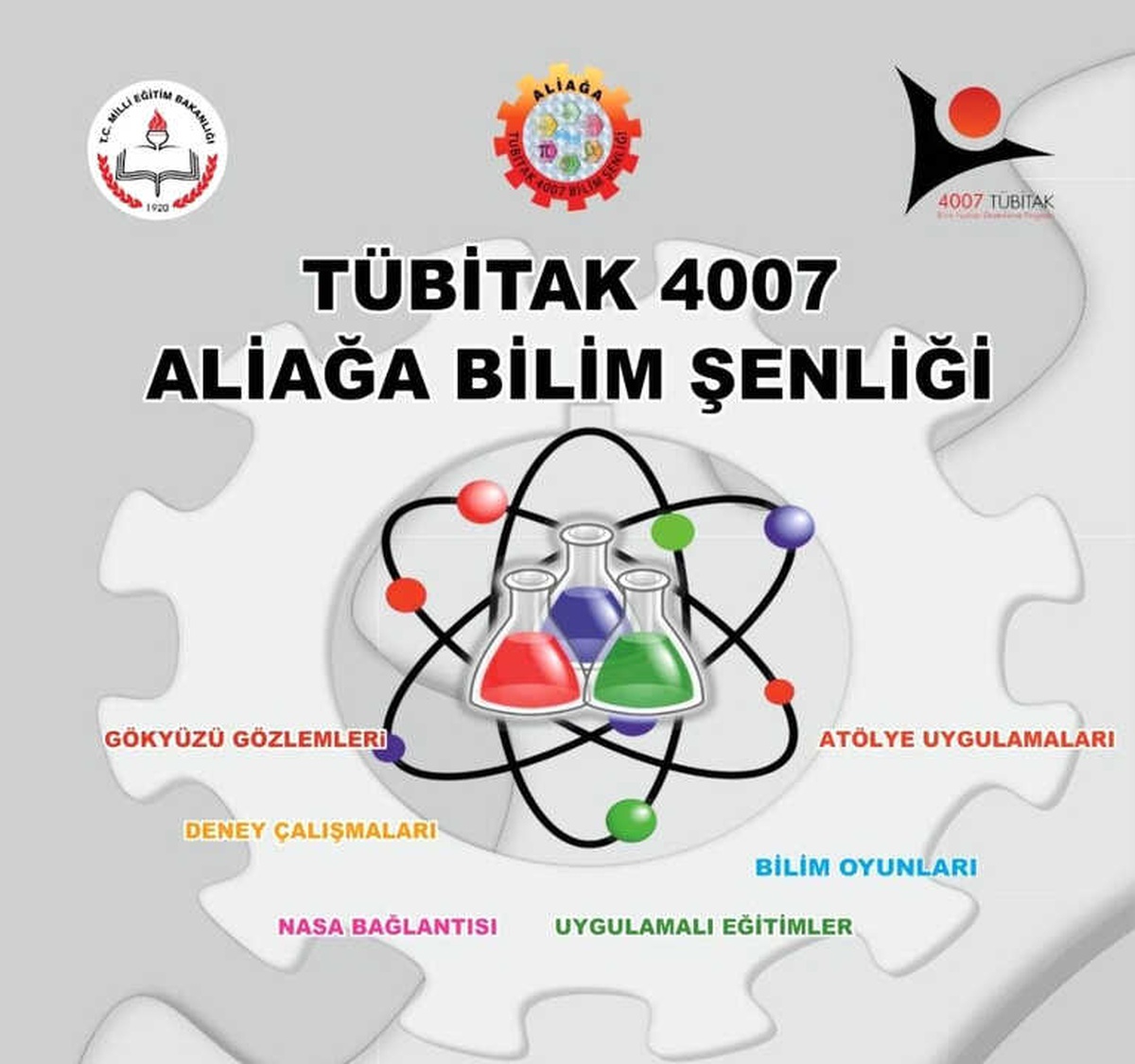 Aliağa\'da Tübitak 4007 Bilim Şenliği