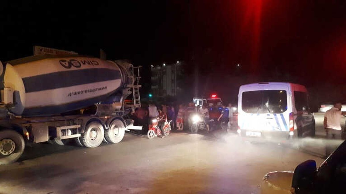 Beton Mikseri Bisikletliyi Ezdi: 1 Ölü