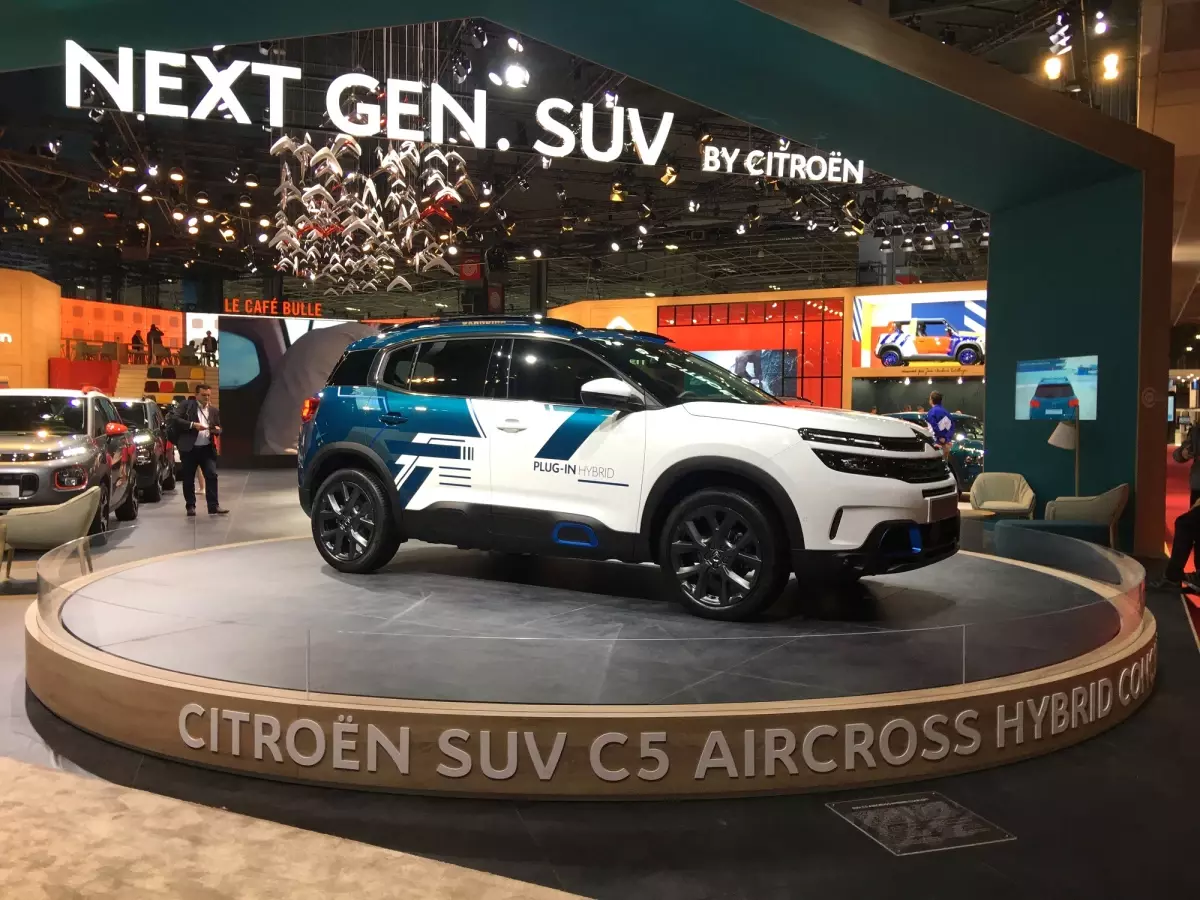 Citroën C5 Aırcross, Paris Otomobil Fuarı\'nda