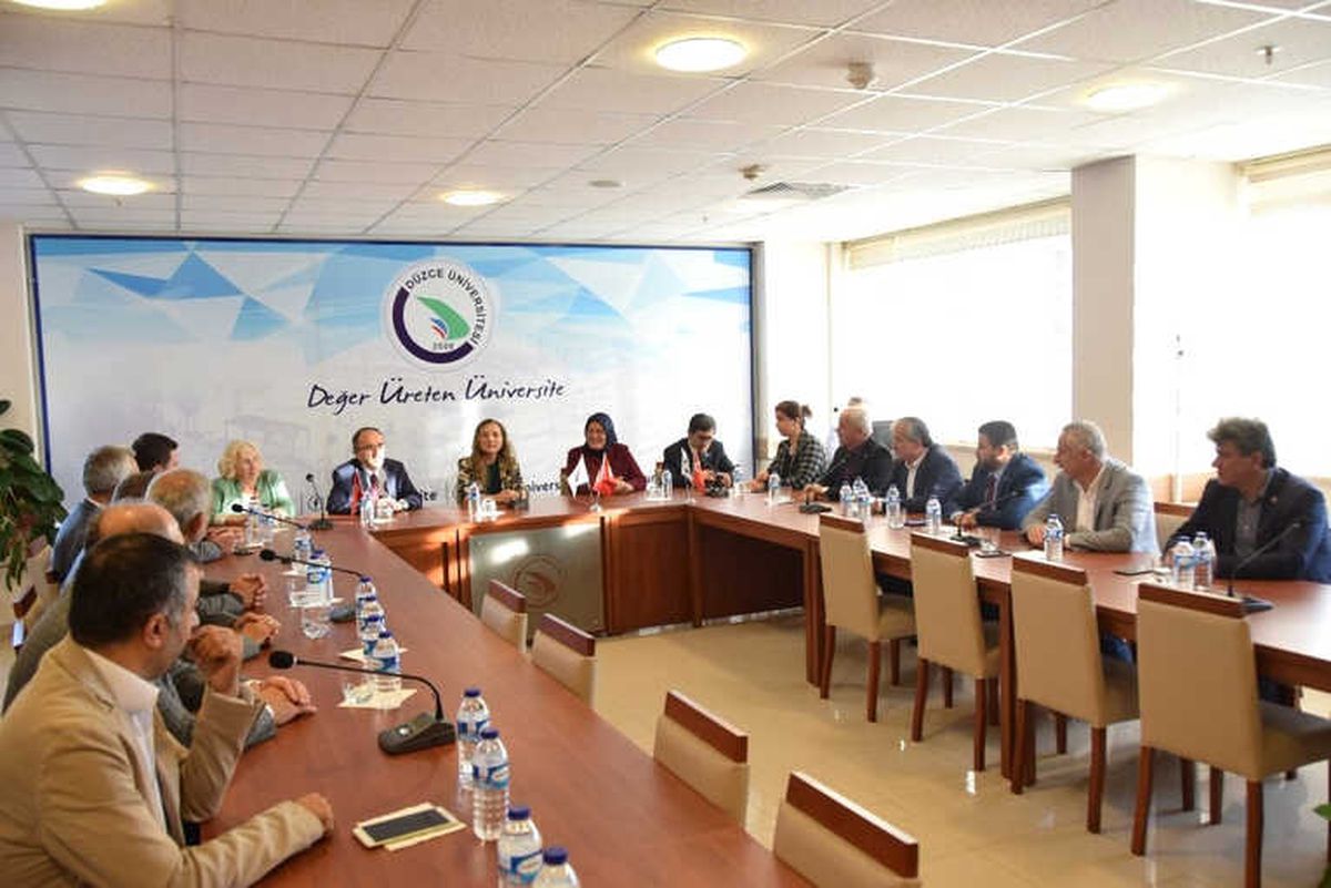 Düzce Üniversitesi İl Genel Meclisini Konuk Etti