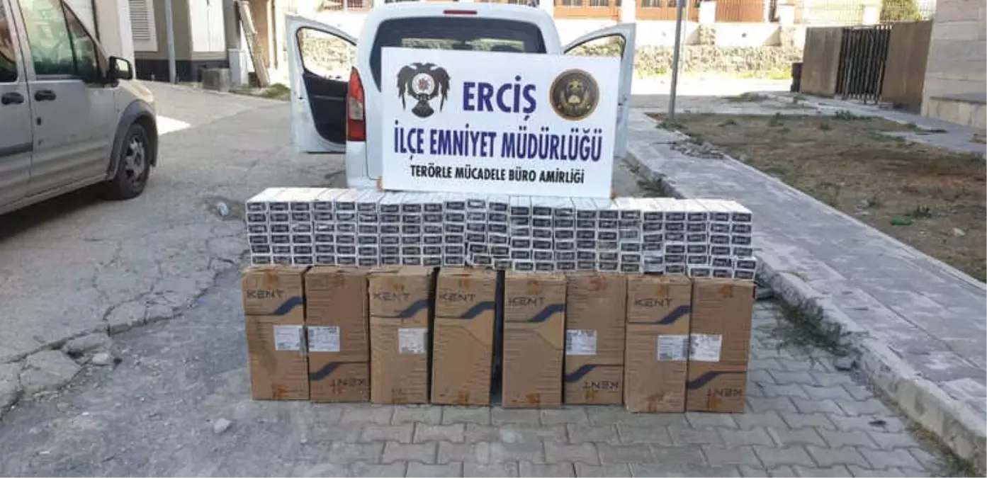 Erciş\'te 17 Bin 772 Paket Kaçak Sigara Ele Geçirildi