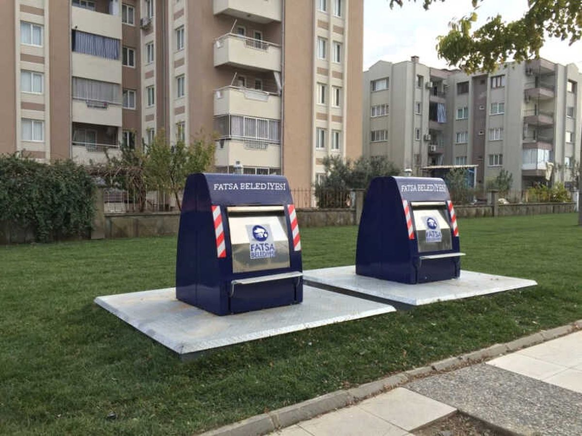 Fatsa\'da Konteynerler Yer Altına İniyor