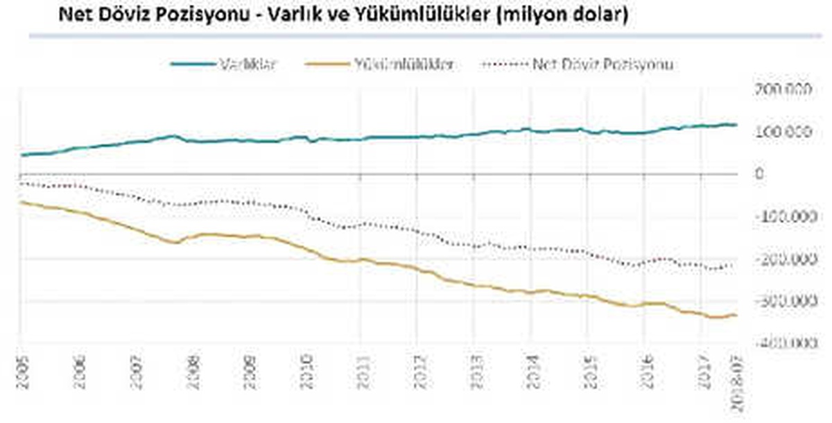 Finans Dışı Şirketlerin Döviz Açığı 217.2 Milyar Dolara Yükseldi