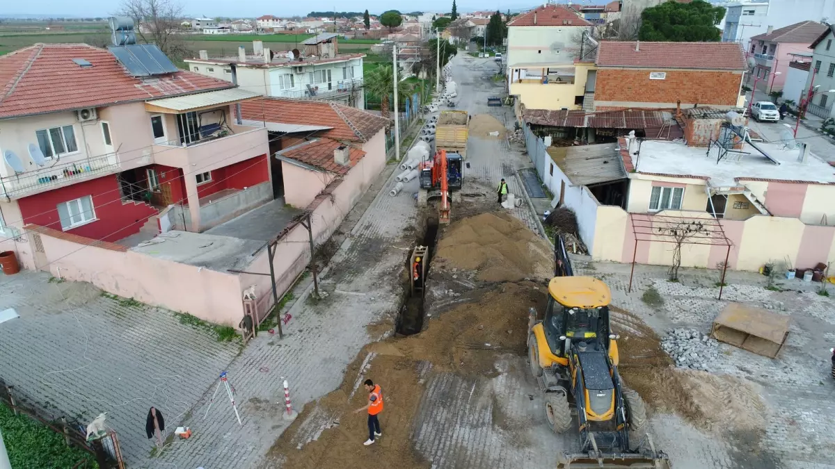 Karaağaçlı Kanalizasyon Hattına Kavuştu