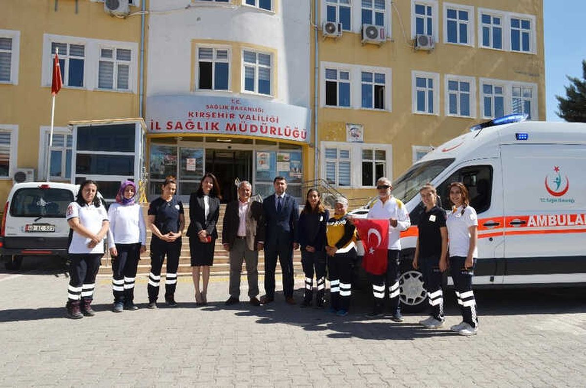 Kırşehir Sağlık Müdürlüğüne Yeni Ambulans