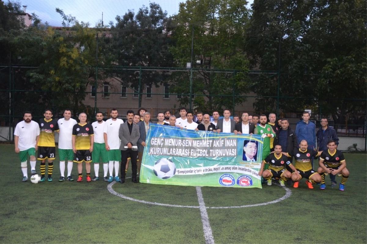 Mehmet Akif İnan Kurumlar Arası Futbol Turnuvası Başladı