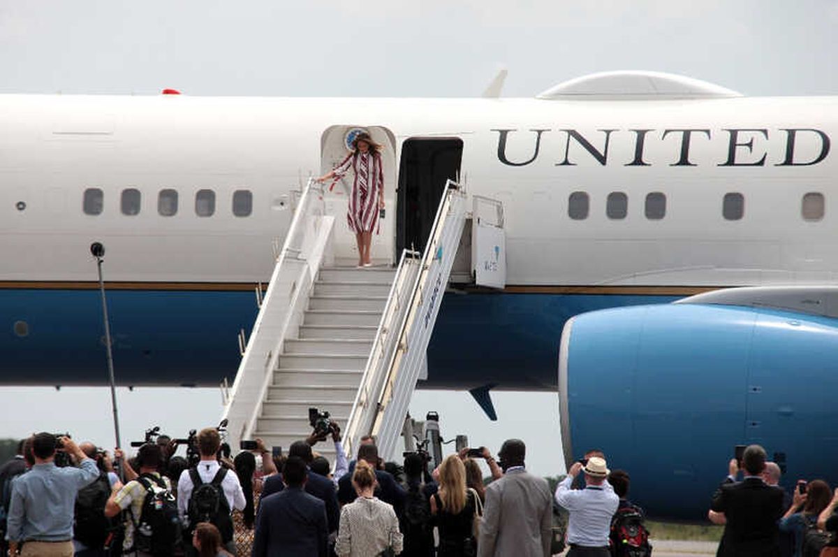 Melania Trump Afrika\'da