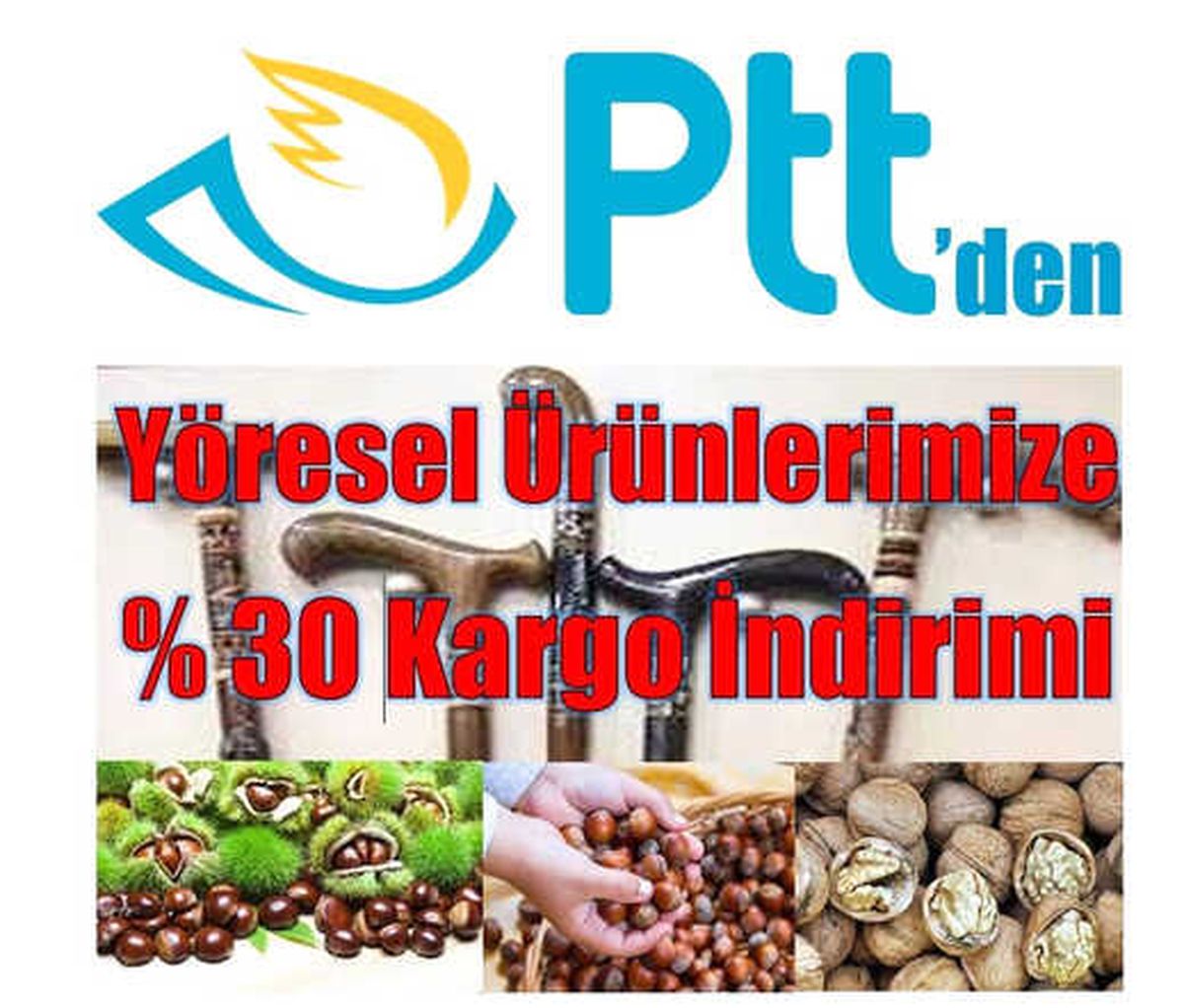 PTT\'den Yöresel Ürünlere Kargo İndirimi