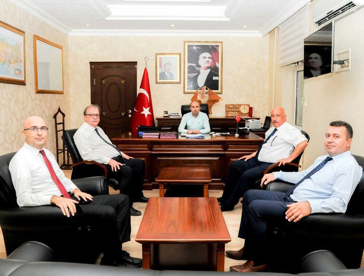 Rektör Durmuş\'tan Kaymakam Özdalı\'ya Ziyaret
