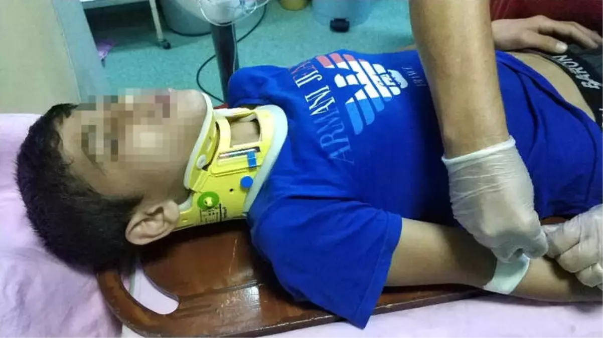 Samsun\'da 5. Kattan Düşen İki Kardeş Ölümden Döndü