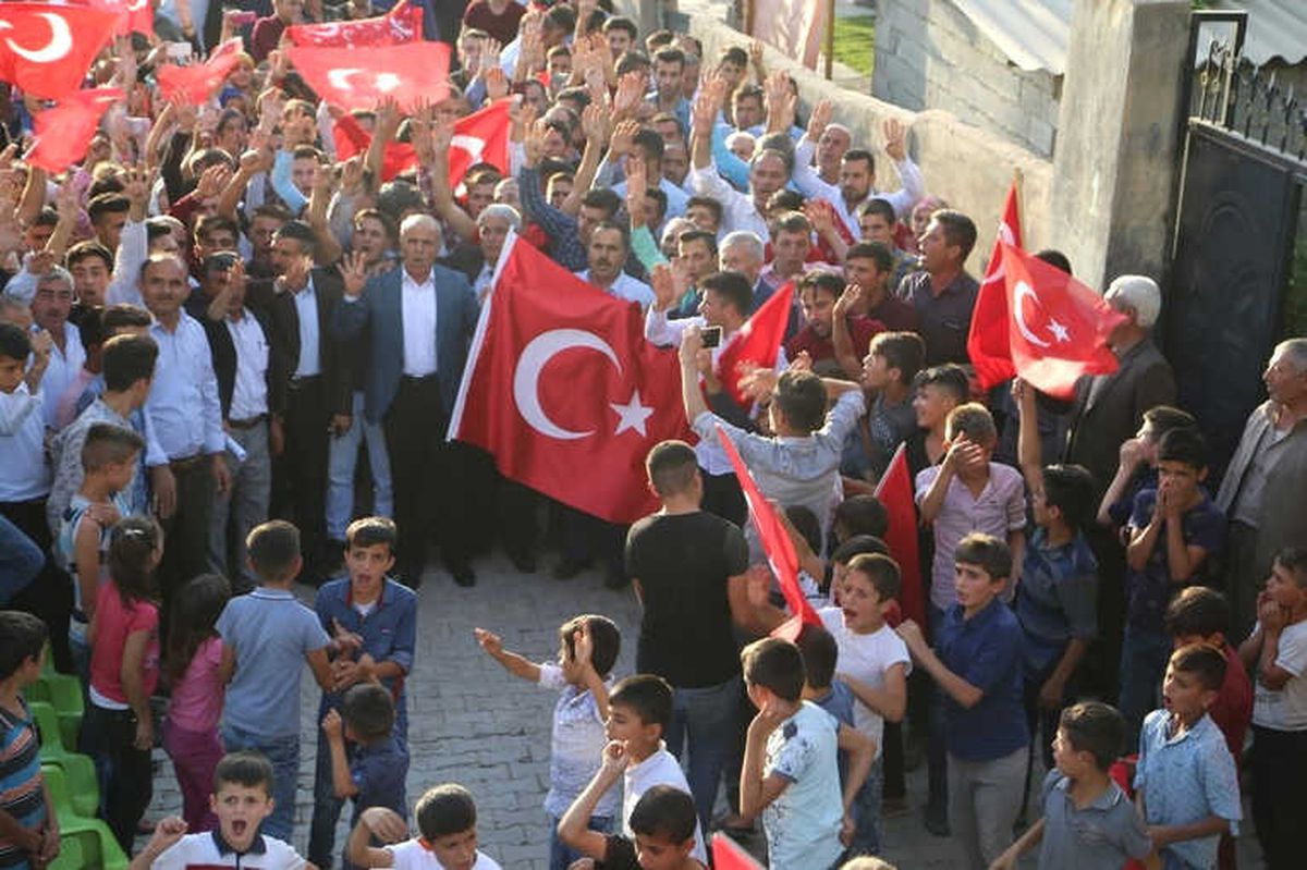 Silopi\'de \'Teröre Lanet\' Yürüyüşü
