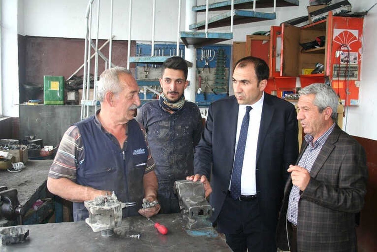Başkan Berge: "Sanayide Çark Dönsün Diye Çabalıyoruz"