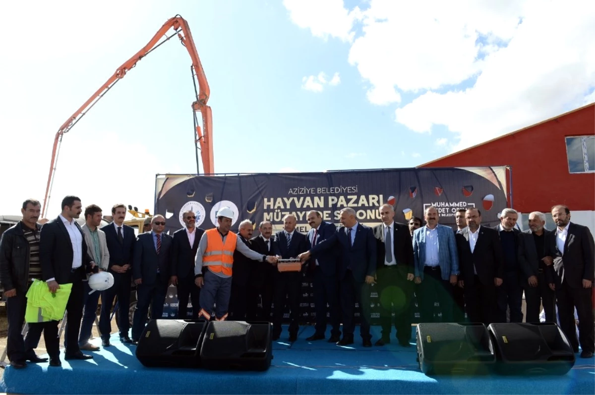 Erzurum Hayvan Borsasının Temeli Atıldı