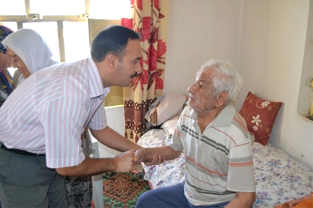 Kaymakam Taşdan, 93 Yaşındaki Kore Gazisini Ziyaret Etti