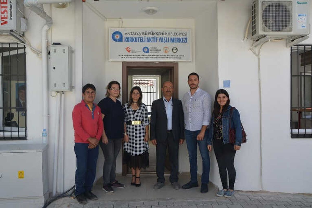 Korkuteli\'nde Aktif Yaşlı Hizmet Merkezi Açıldı