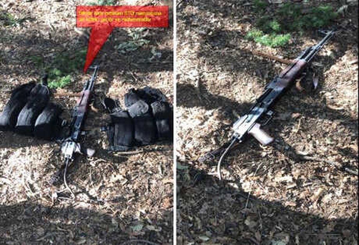 Lice Kırsalında 1 PKK Terörist Öldürüldü