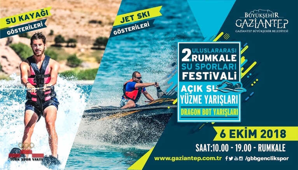 Rumkale, Su Sporları Festivali\'ne Hazır