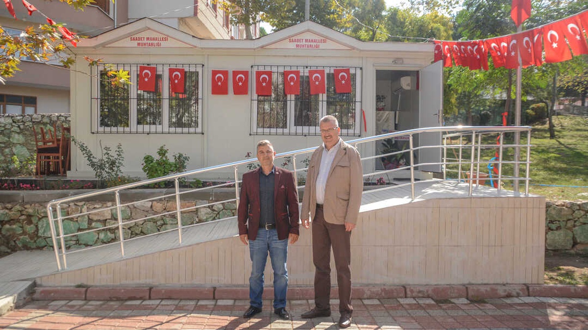 Saadet Mahallesi\'ne Yeni Muhtarlık Binası