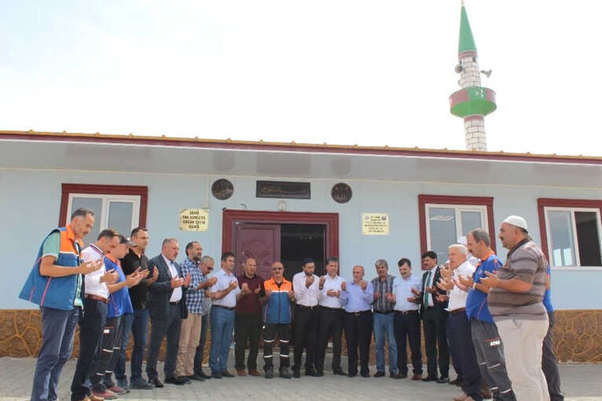 Şehit Çelik\'in İsmi Verilen Camii Açıldı