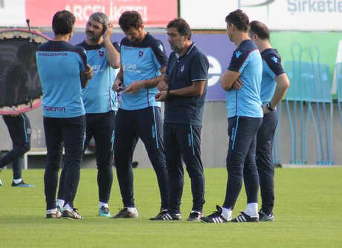 Trabzonspor\'da Savunma Ağırlıklı Antrenman