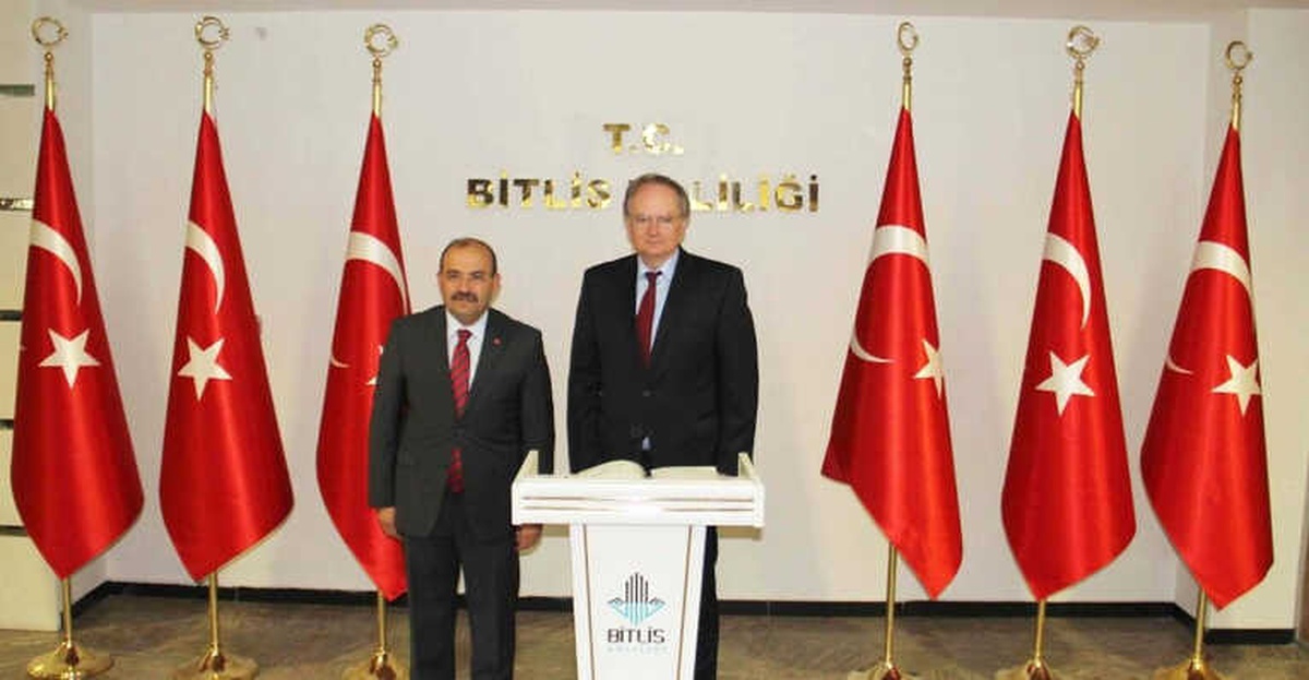 Büyükelçi Christian Berger\'dan Vali İsmail Ustaoğlu\'na Ziyaret